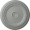 Ekena Millwork Carlsbad Ceiling Medallion (Fits Canopies up to 5 1/2"), 31 1/8"OD x 1 1/2"P, Primed White CM31CA - alternate 1